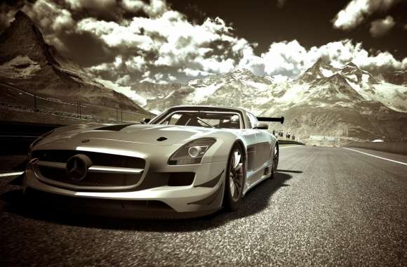 Gran Turismo Mercedes Race Car