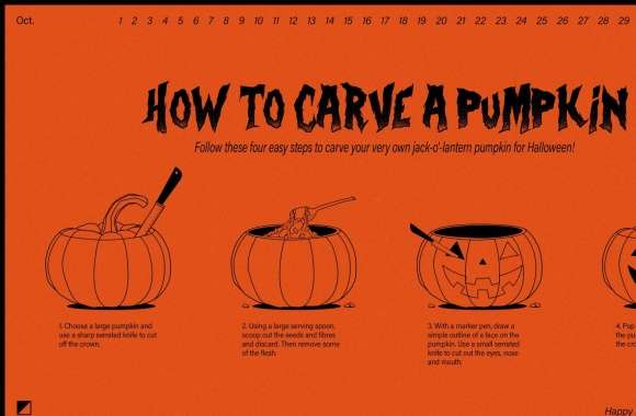 Happy Halloween 2016, How to Carve a Pumpkin