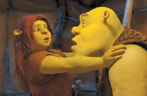 Princess Fiona and Shrek