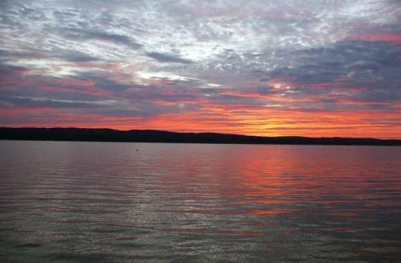 Sunrise, Portage Lake, Onekama, MI