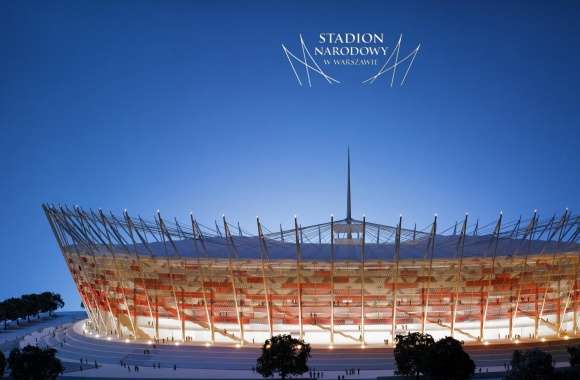 The National Stadium in Warsaw - UEFA Euro 2012