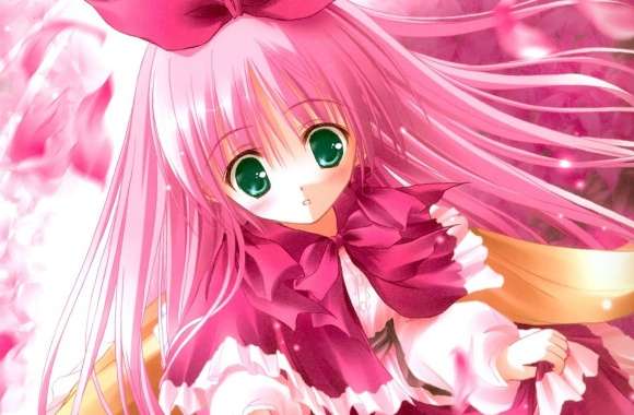 Cute Pink Anime