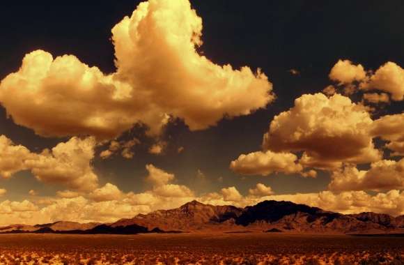 Desert Mountains Panorama