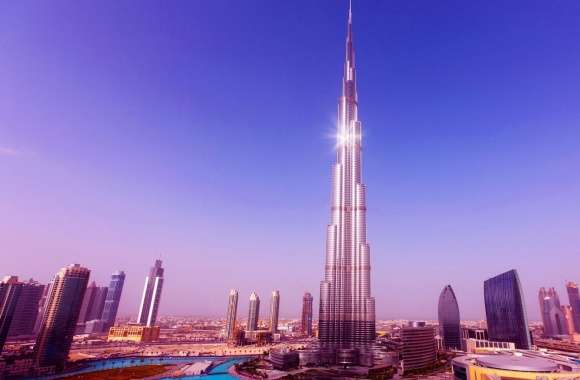 Worlds Tallest Tower Burj Khalifa