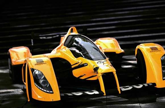Formula 1 Orange Car