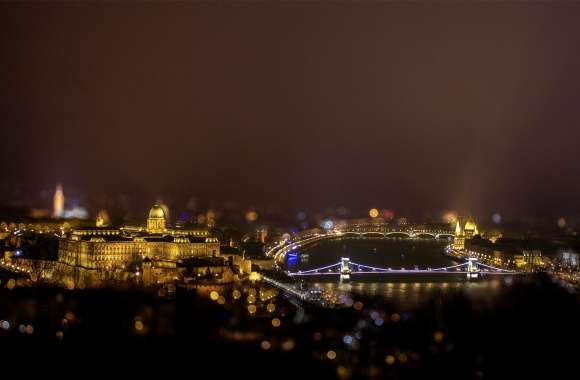Panoramic view about Budapest