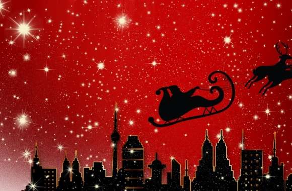 Santa Claus is Coming to City