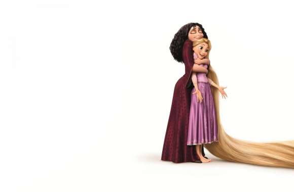 2010 Tangled Mother Gothel And Rapunzel