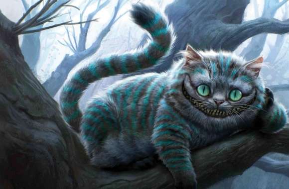 Cheshire Cat Artwork, Alice In Wonderland