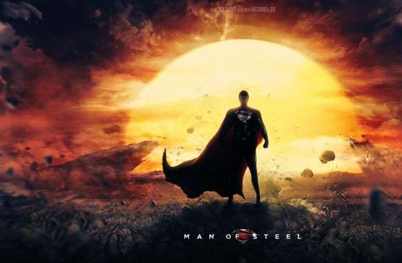 Man Of Steel Wallpaper Superman Movie