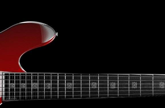 Zoom Red Guitar