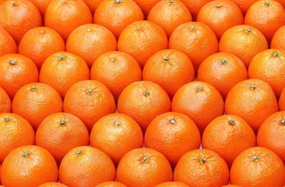 Aligned oranges