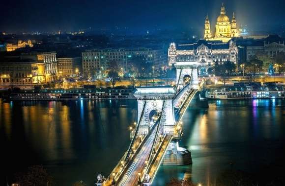 Danube river in budapest