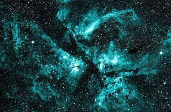 Light blue nebula