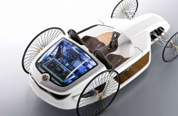 Mercedes fuell cell roadster