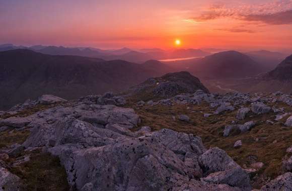 Scotland Highland Sunset