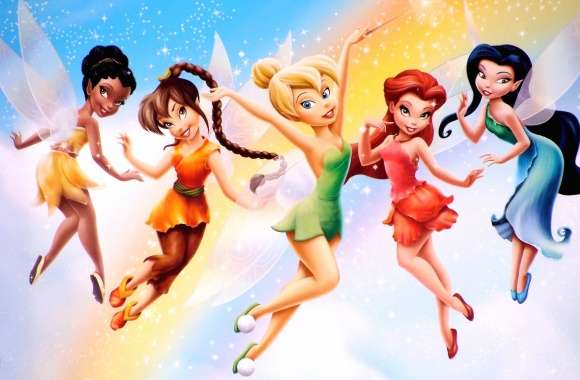 Tinkerbell and friends