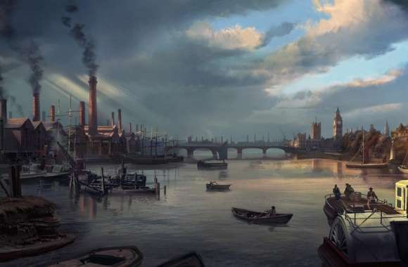 Assassins Creed Syndicate Thames River 1868