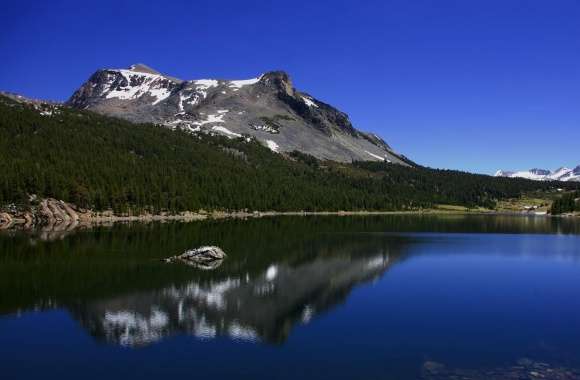 Mountain Reflection In Lake